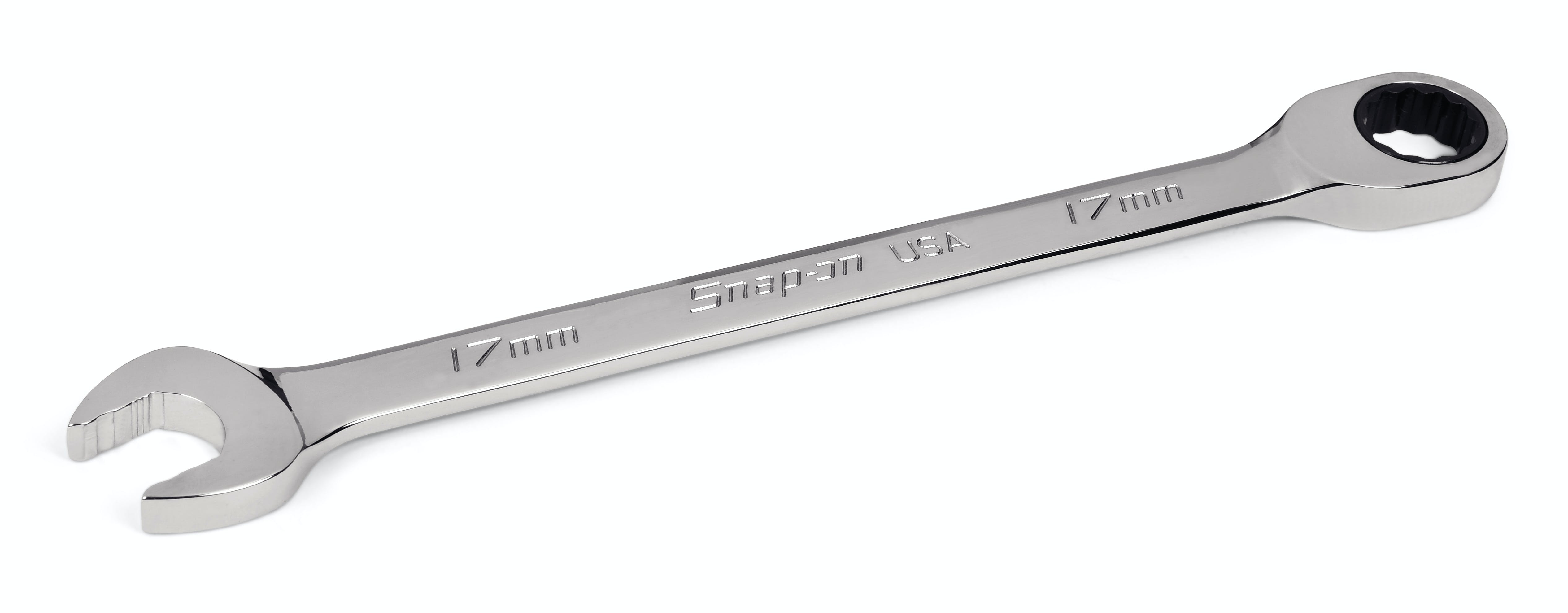 17 mm 12-Point Metric Flank Drive® Plus 0° Offset Non-Reversing  Ratcheting Combination Wrench | SOXRM17 17 mm 12-Point Metric Flank Drive® Plus 0° Offset Non-Reversing  Ratcheting Combination Wrench | SOXRM17